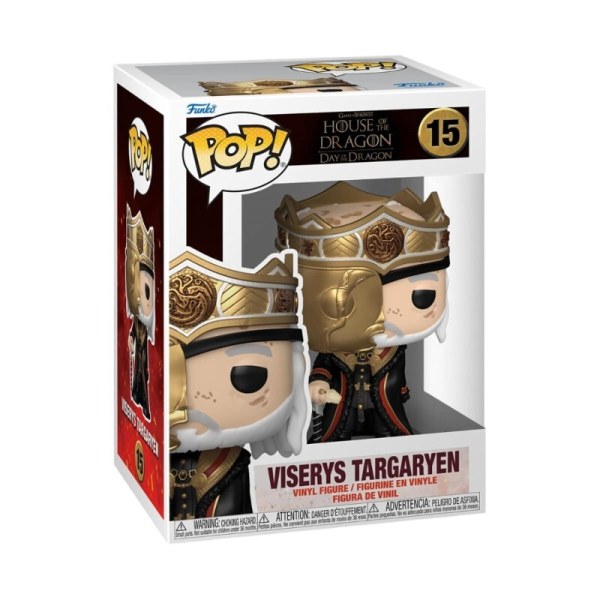 FUNKO POP! 15 Viserys mascherato - House Of The Dragon S2