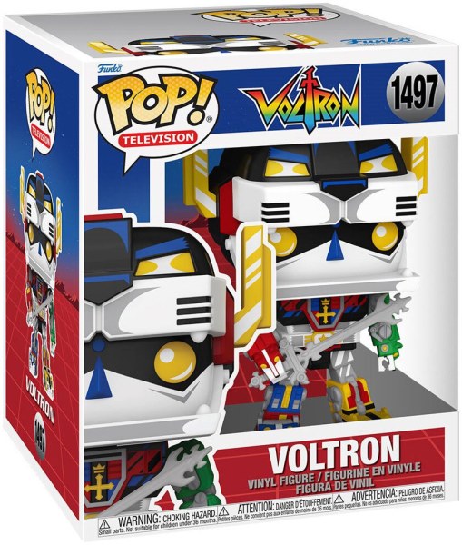 Voltron Pop! 1497 Voltron stile retrò