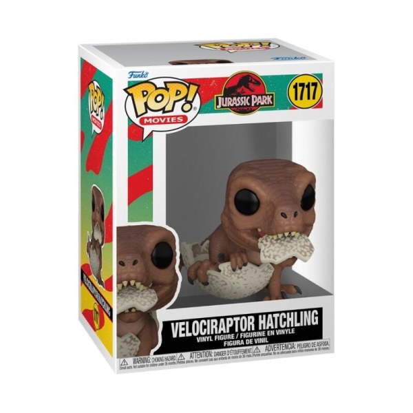 Jurassic Park Pop! 1717 Velociraptor in esplosioni