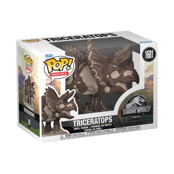 Jurassic Park Pop! 1681 Triceratopo fossile