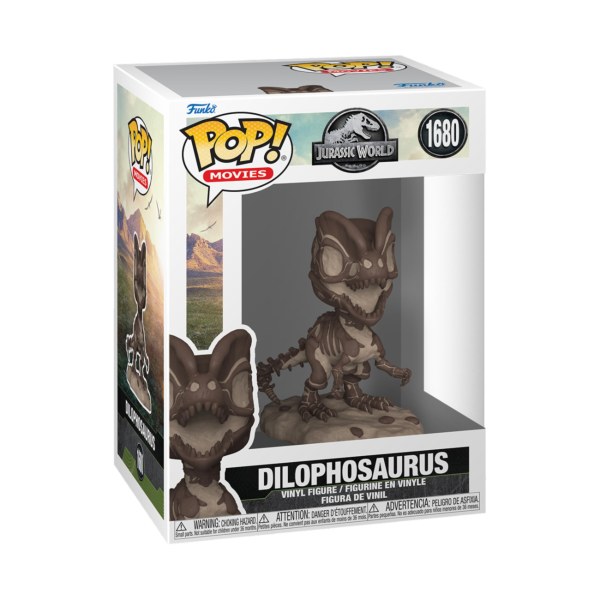 Jurassic Park Pop! 1860 Dilofosauro fossile