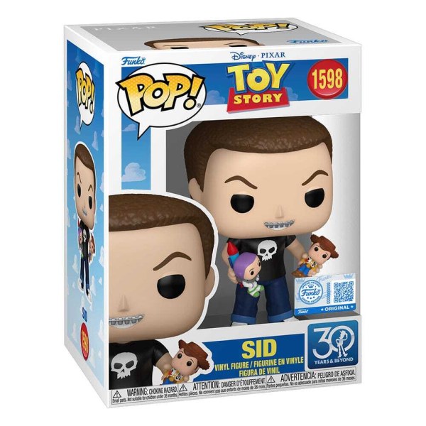 Toy Story POP! 1598 Disney Personaggi in vinile Sid (30° anniversario) 9 cm