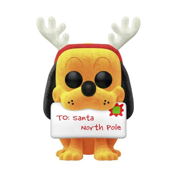 FUNKO POP! 1227 Holiday Pluto (Flocked) Edizione Speciale - Disney