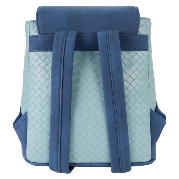 Mini zaino con coulisse e ricamo floreale Stitch - DISNEY LOUNGEFLY