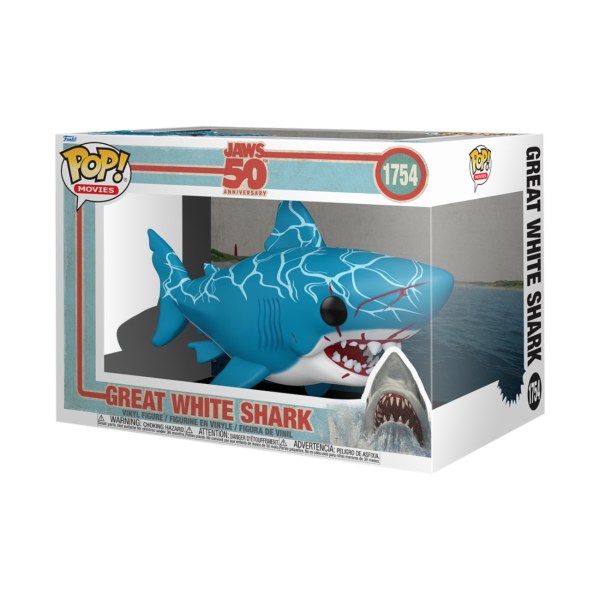 Jaws Pop! 1753 s3 Grande squalo bianco Retro 15cm