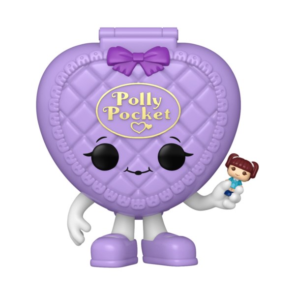 Polly Pocket Pop! 158 Cuore Conchiglia Viola