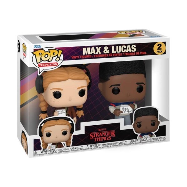 Stranger Things Pop S4 Max e Lucas 2Pk