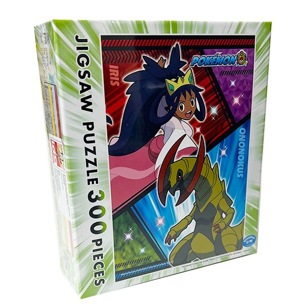 Puzzle da 300 pezzi Iris e Haxorus / Tranchodon - Pokemon