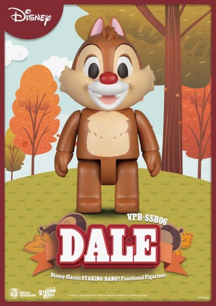 Disney: Classico Cip 'n' Ciop Syaking Bang PVC Figure Cip 'n' Ciop 33 cm