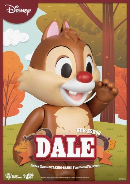 Disney: Classico Cip 'n' Ciop Syaking Bang PVC Figure Cip 'n' Ciop 33 cm