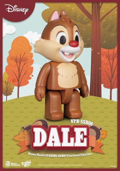 Disney: Classico Cip 'n' Ciop Syaking Bang PVC Figure Cip 'n' Ciop 33 cm
