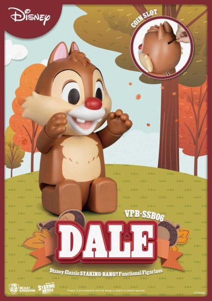 Disney: Classico Cip 'n' Ciop Syaking Bang PVC Figure Cip 'n' Ciop 33 cm