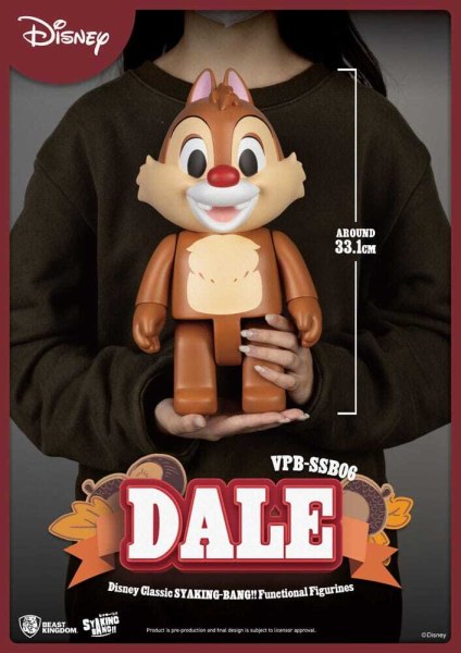 Disney: Classico Cip 'n' Ciop Syaking Bang PVC Figure Cip 'n' Ciop 33 cm