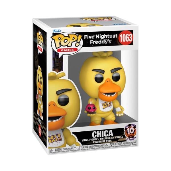 Five Night At Freddy's Pop! 1063 10° Anniversario Chica