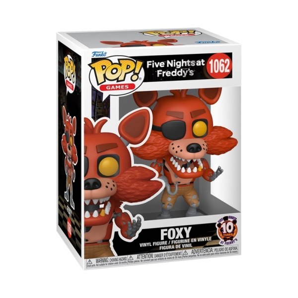 Five Night At Freddy's Pop! 1062 10° anniversario Foxy