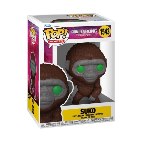 Godzilla X-Kong Pop! 1543 Suko Zitwar