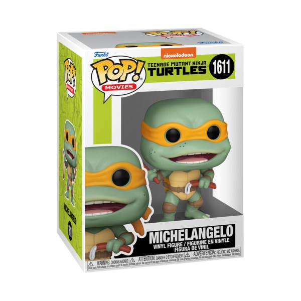 TMNT Tortues Ninja Pop! 1611 Nunchaku a forma di salsiccia di Michelangelo