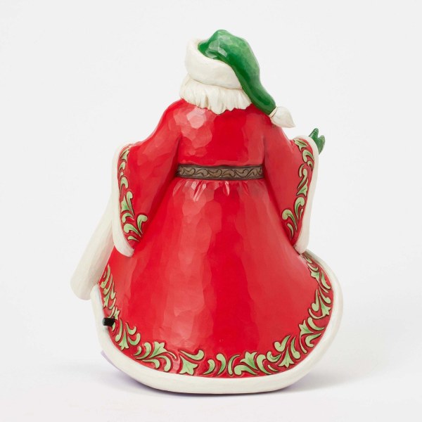 BABBO NATALE CON SCENA INVERNALE - HEARTWOOD CREEK