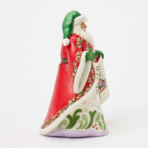 BABBO NATALE CON SCENA INVERNALE - HEARTWOOD CREEK