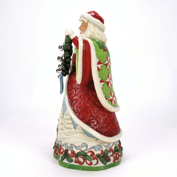 EDIZIONE DA COLLEZIONE SANTA BELL GARLAND - HEARTWOOD CREEK