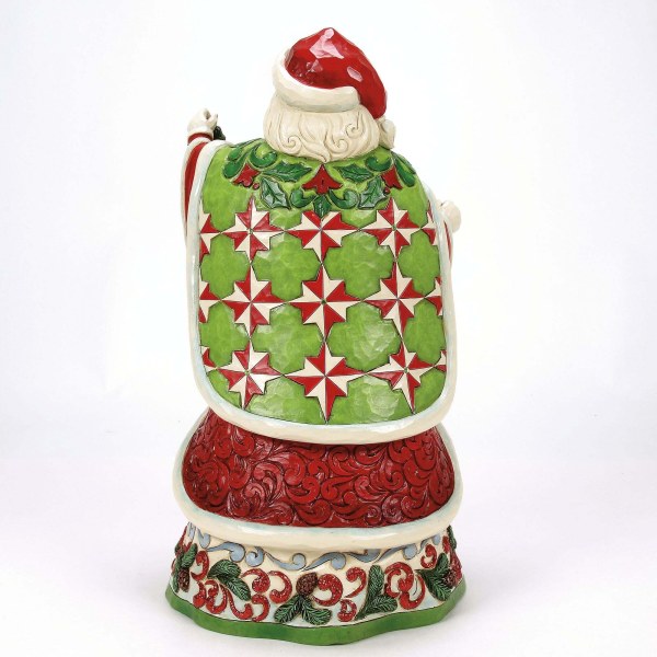 EDIZIONE DA COLLEZIONE SANTA BELL GARLAND - HEARTWOOD CREEK