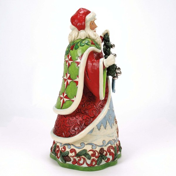 EDIZIONE DA COLLEZIONE SANTA BELL GARLAND - HEARTWOOD CREEK