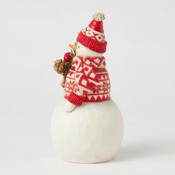 PUPAZZO NEVE NATALE NORDICO - HEARTWOOD CREEK