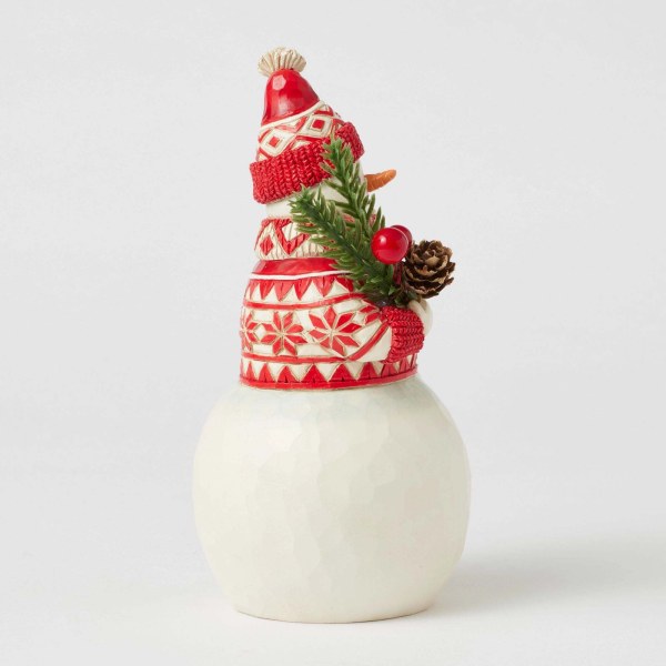 PUPAZZO NEVE NATALE NORDICO - HEARTWOOD CREEK