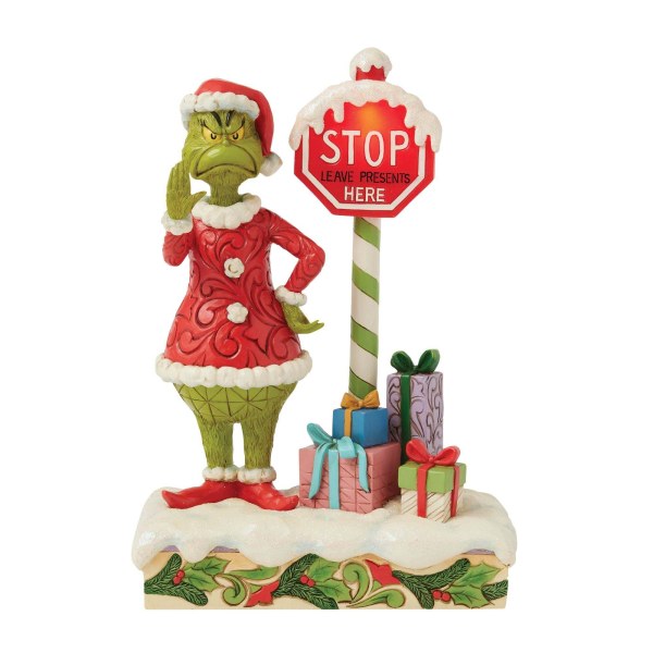 GRINCH CON CARTELLO DI STOP
