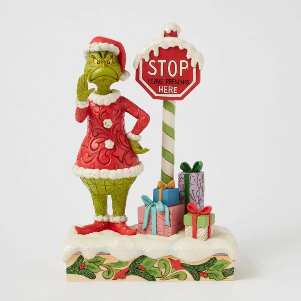 GRINCH CON CARTELLO DI STOP