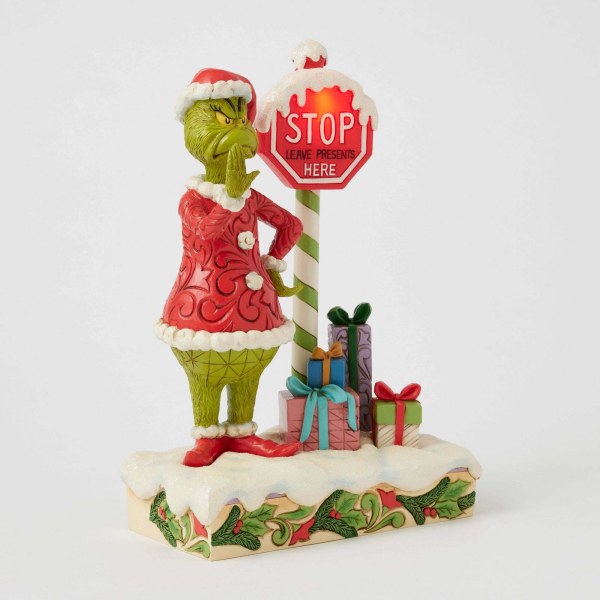 GRINCH CON CARTELLO DI STOP