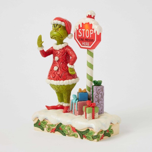 GRINCH CON CARTELLO DI STOP