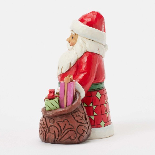 BABBO NATALE CON BORSA PER GIOCATTOLI - HEARTWOOD CREEK