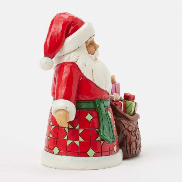 BABBO NATALE CON BORSA PER GIOCATTOLI - HEARTWOOD CREEK