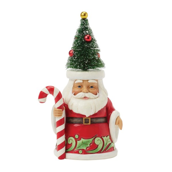 BABBO NATALE CON CAPPELLO DI ALBERO DI SISAL - HEARTWOOD CREEK