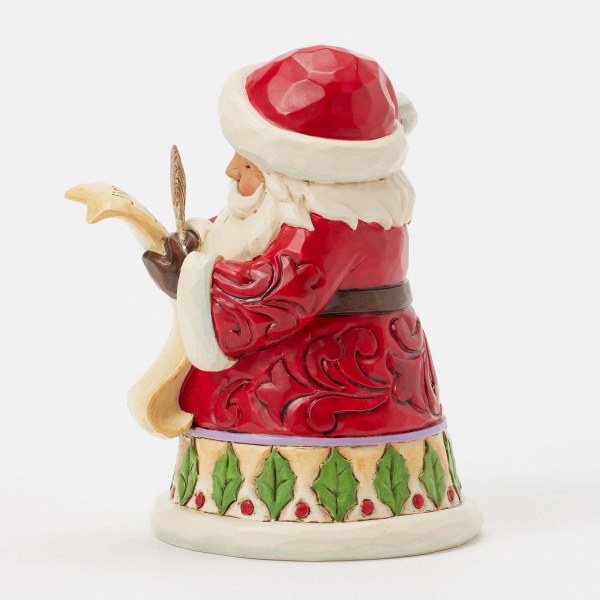MINI BABBO NATALE CON LISTA - HEARTWOOD CREEK