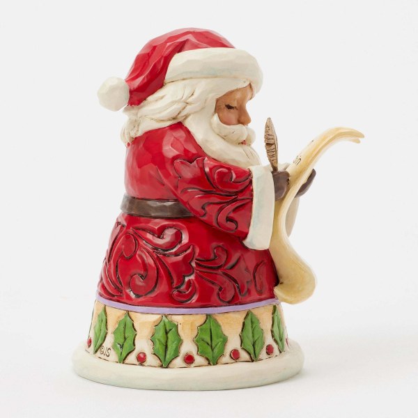 MINI BABBO NATALE CON LISTA - HEARTWOOD CREEK