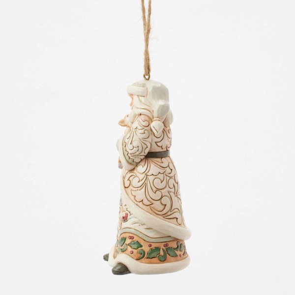 BABBO NATALE DEL BOSCO CON UN CERBIATTO IN MANO - HEARTWOOD CREEK