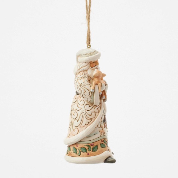 BABBO NATALE DEL BOSCO CON UN CERBIATTO IN MANO - HEARTWOOD CREEK