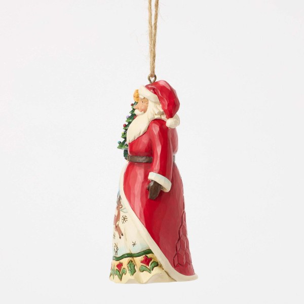 DECORAZIONE BABBO NATALE ALBERO DI NATALE VINTAGE - HEARTWOOD CREEK