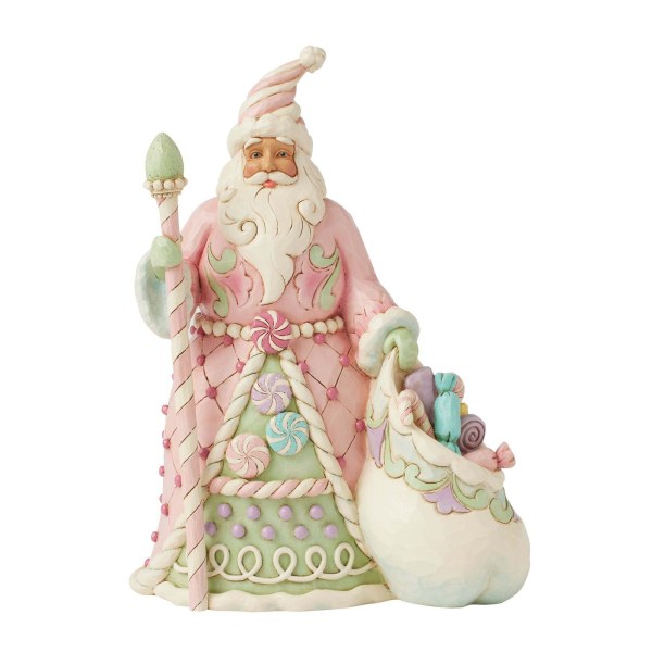 BABBO NATALE CON BORSA, DOLCI E BASTONE - HEARTWOOD CREEK
