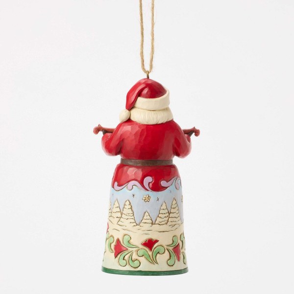 ORNAMENTO BABBO NATALE "HO SENTITO DELLA CAMPANA" - HEARTWOOD CREEK