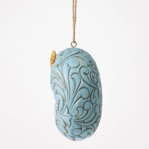 DECORO SACRA FAMIGLIA BLU E ORO - HEARTWOOD CREEK