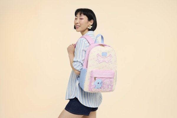 Grand zaino in nylon Lilo & Stitch - Disney Loungefly