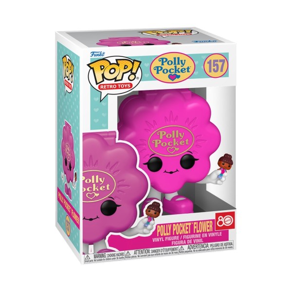 Polly Pocket Pop! 157 Fiore Guscio Rosa