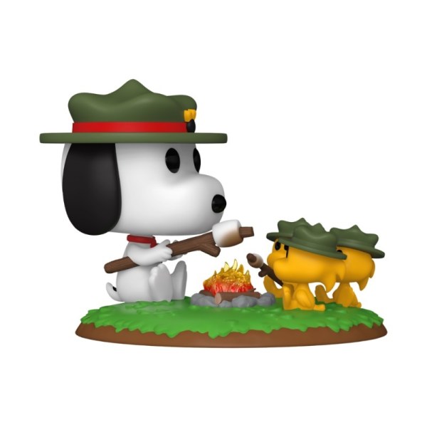 Snoopy Peanuts Pop Deluxe! 1587 Snoopy e Beagle Scouts Campeggio