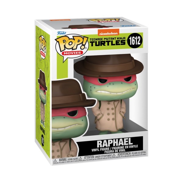 TMNT Tortues Ninja Pop! 1612 Cappotto e cappello di Raffaello