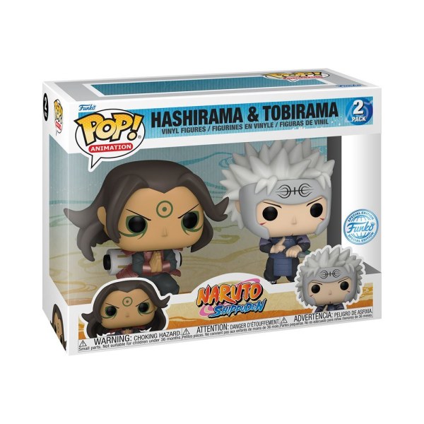FUNKO POP! Confezione da 2 Hashirama e Tobirama esclusi - Naruto