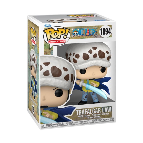 One Piece Pop! 1894 Trafalgar Law Anestesia Blu