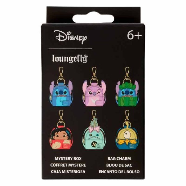 Portachiavi mini zaino misterioso Lilo & Stitch - Disney Loungefly